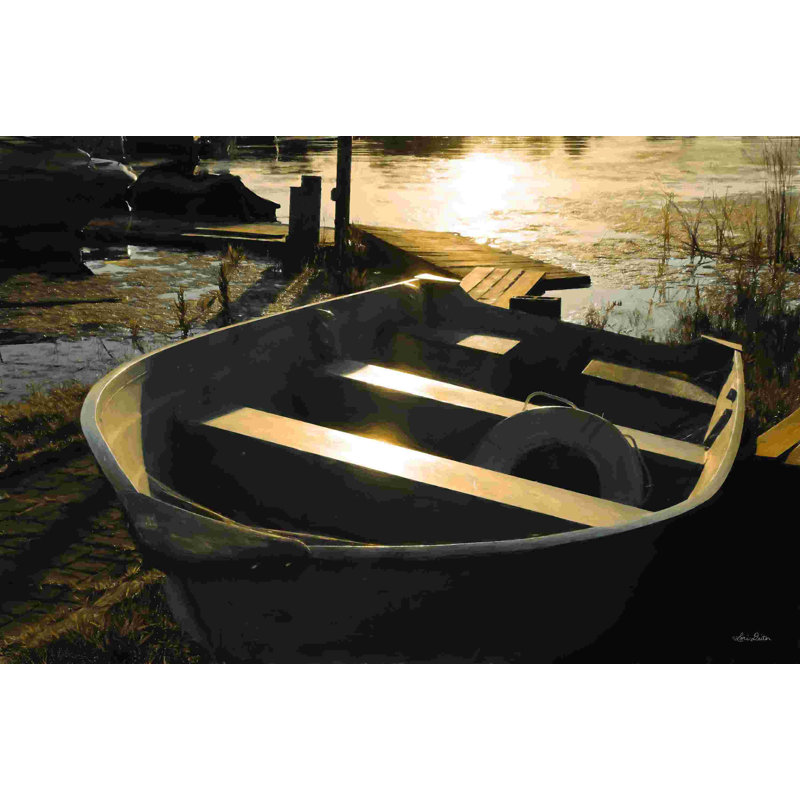 " Docked " by Lori Deiter, 20" H x 30" W