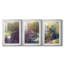«Monet's Landscape IV», reproduction encadrée sur mesure de qualité supérieure mate - 3 pièces-743082378-743082376