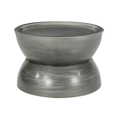 METAL HAMMERED COFFEE TABLE