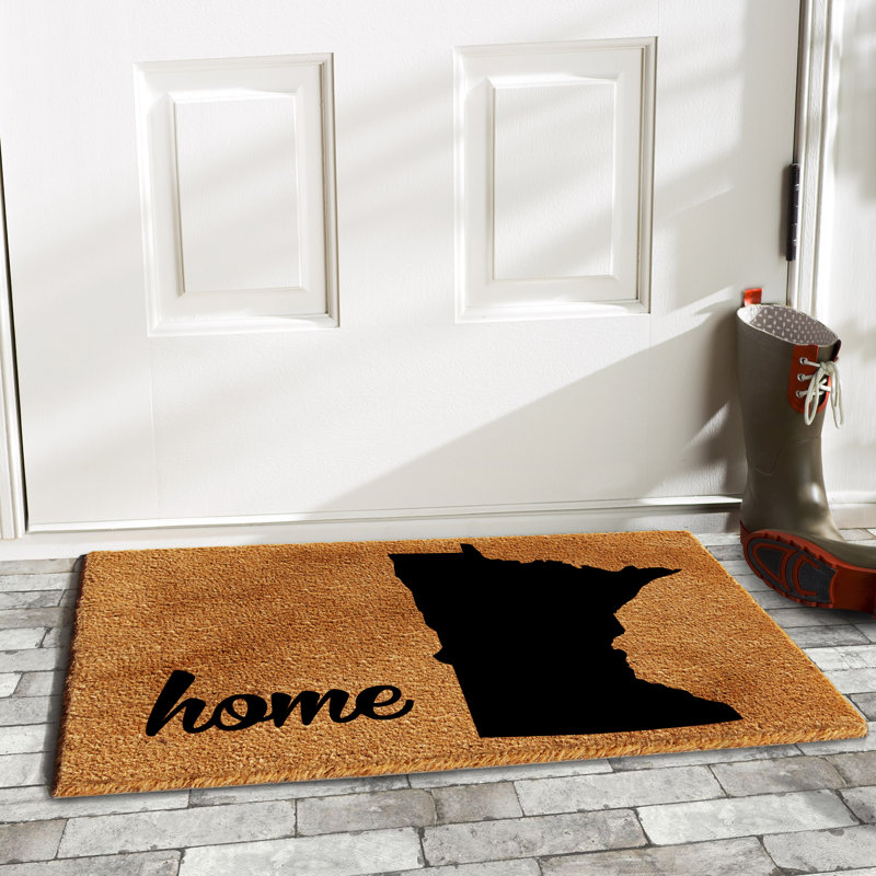 Tapis pour porte d’extérieur antidérapant Balalan, L 0,6 po x l 36 po x P 24 po