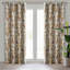 Ramires 100% Polyester Blackout Curtain Single Panel