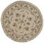 High-Quality Hand-Knotted Ivory Area Rug