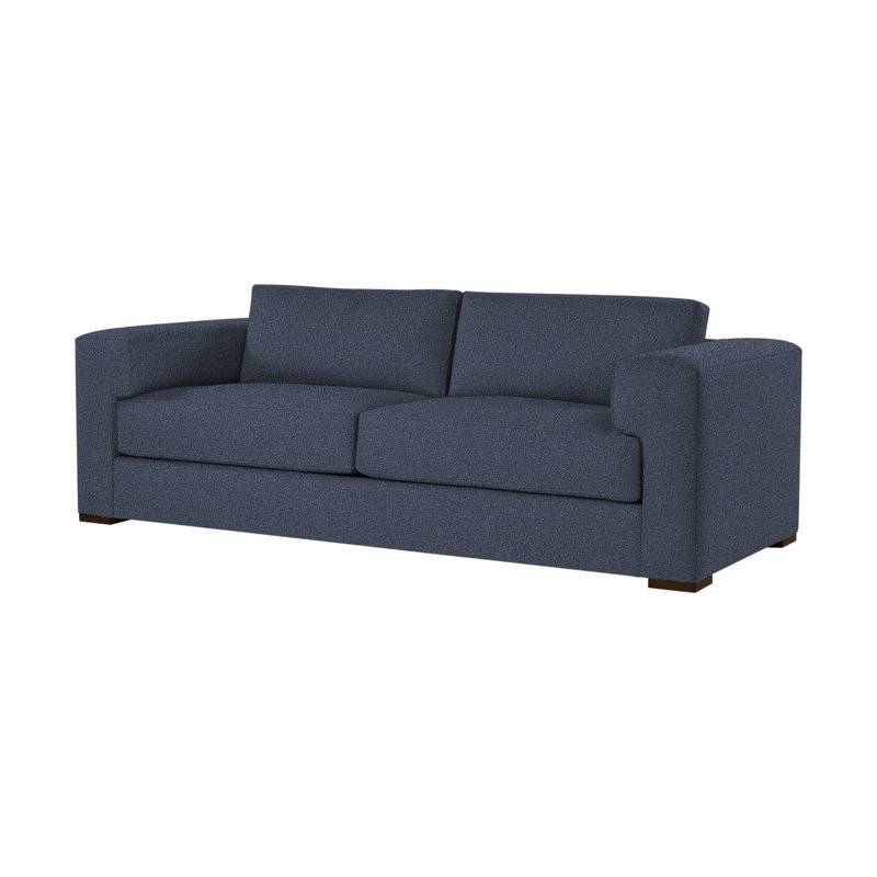 Gabrielle Sofa, Expresso, Dutton Indigo (Performance fabric) 1352-54