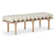 Boutis Vegan Leather Upholstered Bench