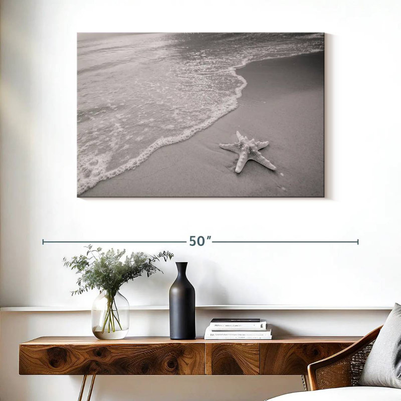 Gillard Beach Starfish - monochrome