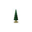 Dembe Classic Red Glass Tree on Gold Glitter Base, Set of 2-1905600235-1905600224