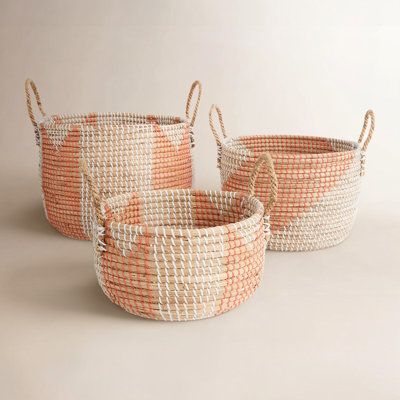 Seagrass Decorative Basket