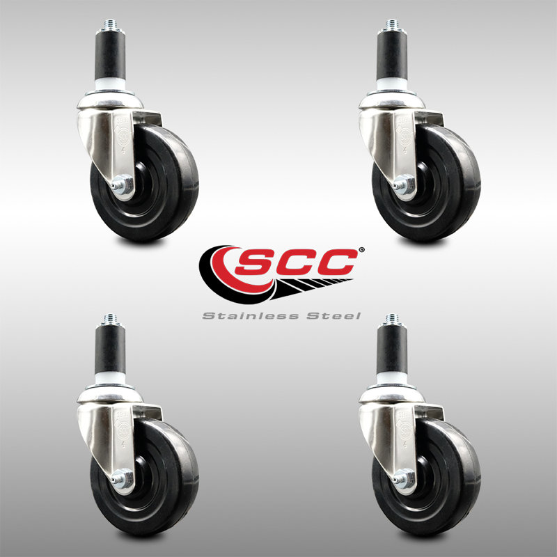 Hard Rubber Casters