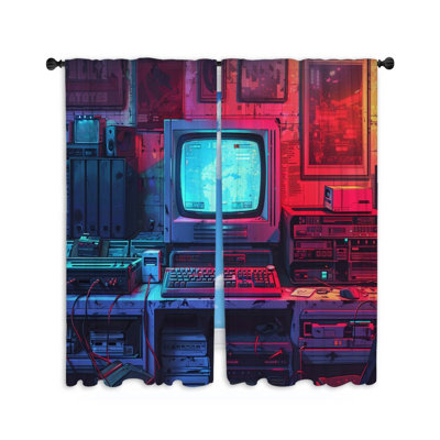 Jawone Room Darkening Curtain Pair
