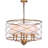 Haltwhistle 6 - Light Dimmable Drum Chandelier