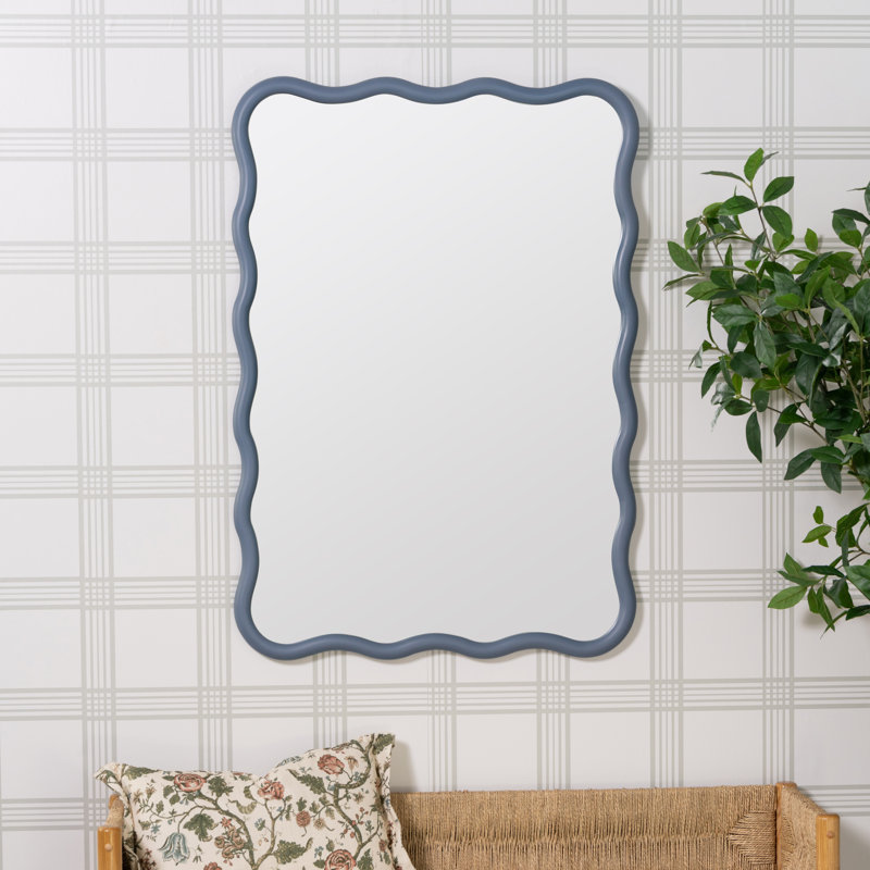 Candace Abstract Mirror, Denim