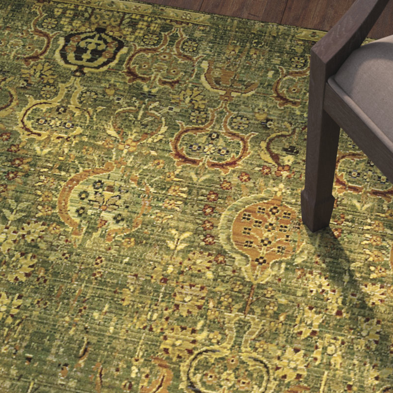 Bevans Abstract Indoor Rug, Rectangle 5'6" x 8'