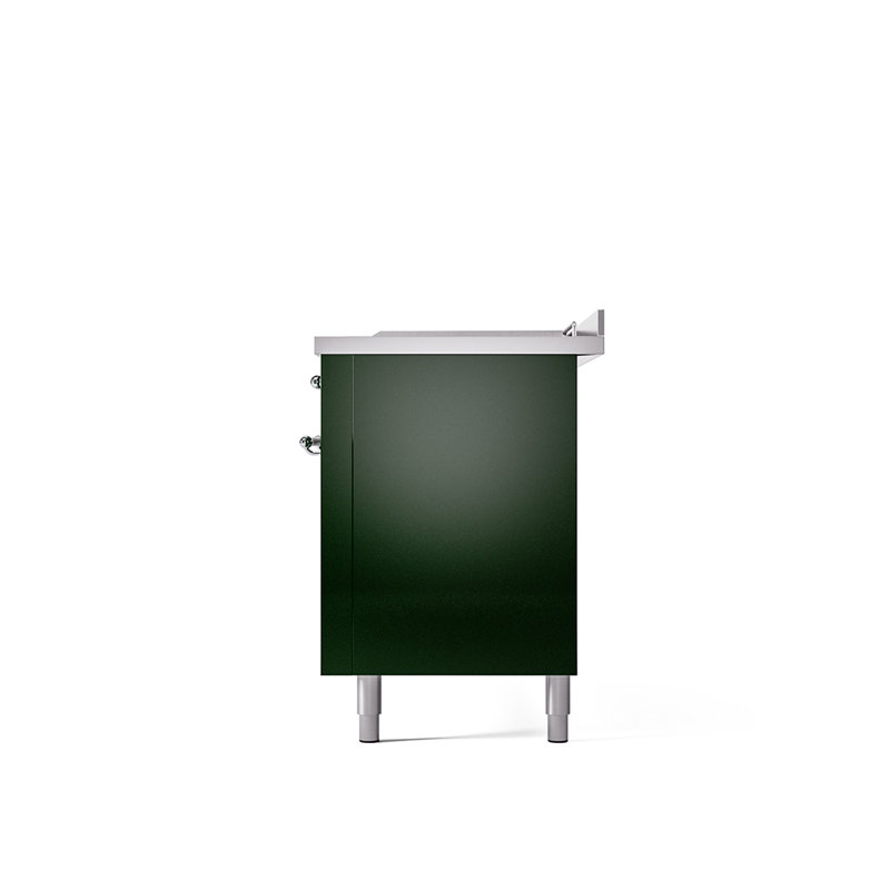 ILVE Nostalgie II, cuisinière à double combustible de 60 po, 7 brûleurs, plaque chauffante, surface de cuisson française