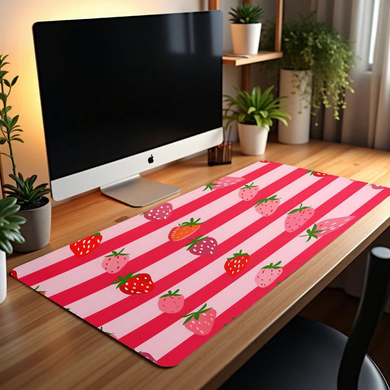 Polyester Desk Pad, 31.5x15.5