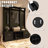 Entryway Hall Tree With 2 Spacious Drawers And Adjustable Shelves-1401833769