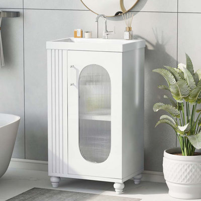 Meuble-lavabo de 20 po avec lavabo, meuble-lavabo