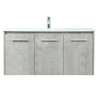 Goodfellow 39.76'' Single Bathroom Vanity