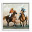 Peinture équestre, chevaux sur bois par Ziwei Li, peinture-93921140