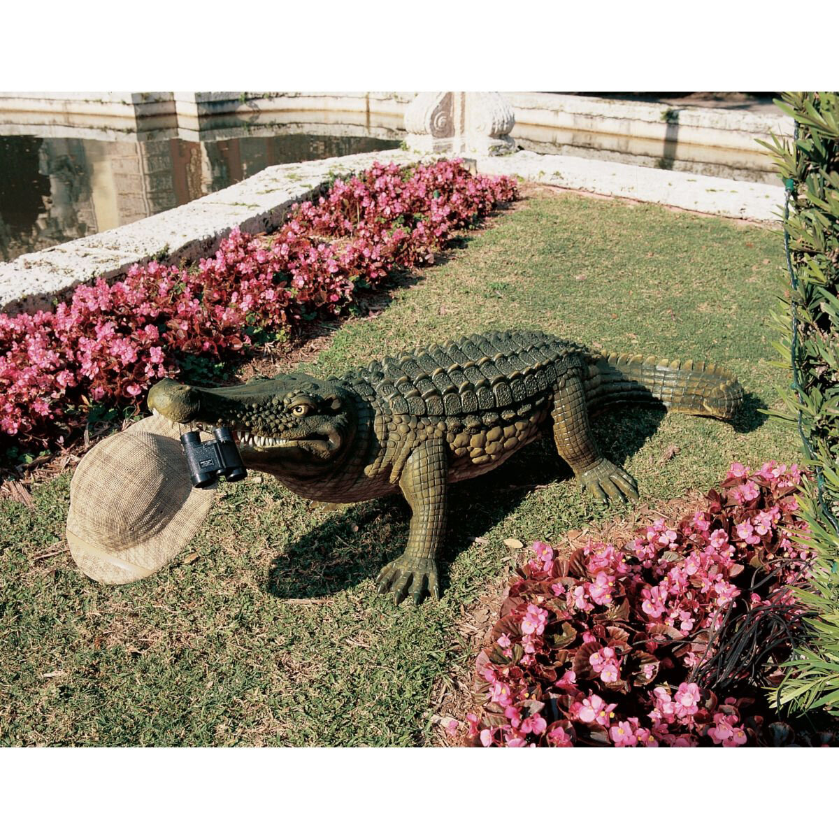 Realistic Inflatable Alligator Toy, Great for Swamp Party