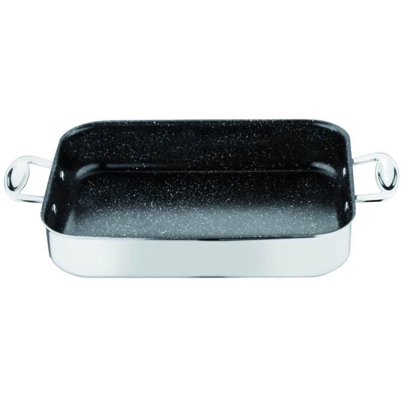 Plateau en acier inoxydable GLAMOUR DIAMOND pour rôti Glamour Stone