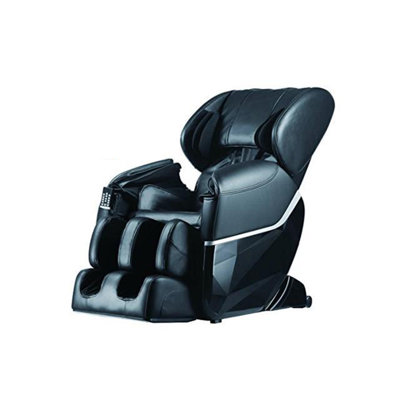 Massage Chair Zero Gravity Full Body Electric Shiatsu Massage Chair Recliner Built-in Heat Therapy Recliner Chair with Foot Roller Air Massage System Stretch Vibrating for Home Spa