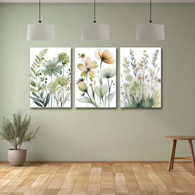 3 Piece Wrapped Canvas Print
