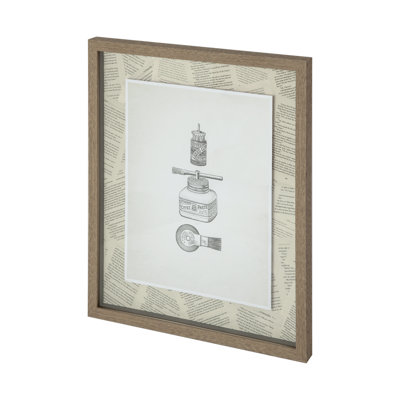Pencils & Pen by Sam Appleman a Framed Art Print Matted under Glass