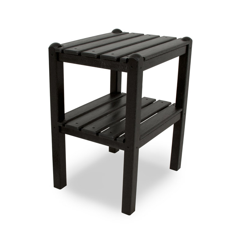 Table d'appoint POLYWOOD, Noir
