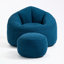 Fauteuil demi-tonneau avec repose-pieds 37,4 po Eryn-1946170076