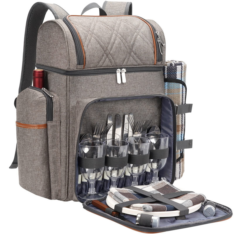 Fabric Picnic Backpack