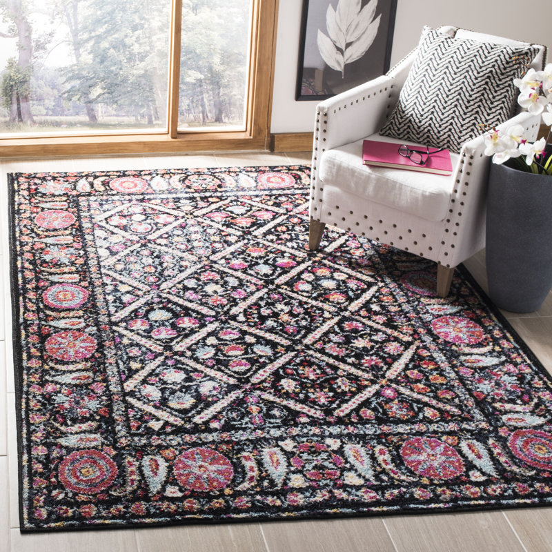Alisa Performance Oriental Rug, Rectangle 6' x 9'