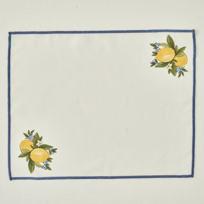Lemoncello Cotton Placemat