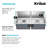 KRAUS Standart Pro Undermount 16 Gauge Stainless Steel Bar Kitchen Sink-98155499-98155500