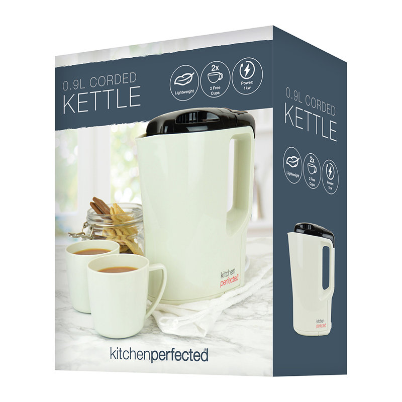 Kitchen Perfected Plastic Electric Tea Kettle