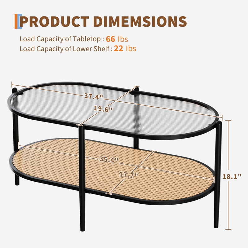 Coffee Table, Black, Black, Black