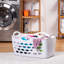 Panier à linge rectangulaire et flexible