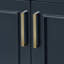 Ensemble de meuble-lavabo simple 36,25 po avec plateau en quartz Abshire-94668907