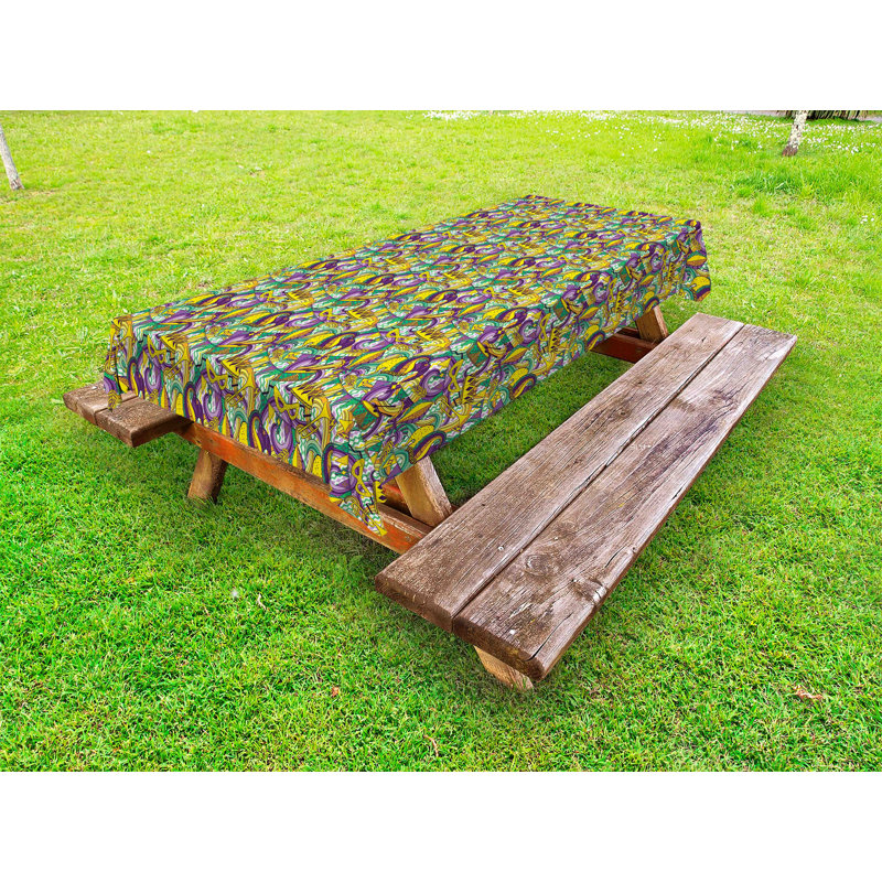 Rectangle No Pattern Polyester Tablecloth