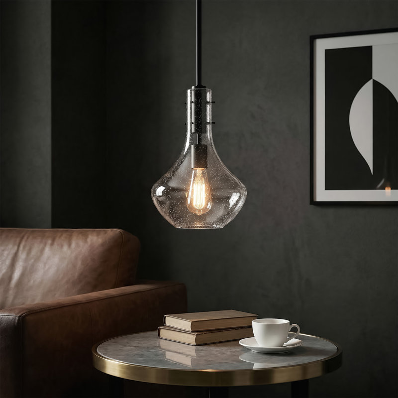 Luminaire suspendu simple 1 lumière