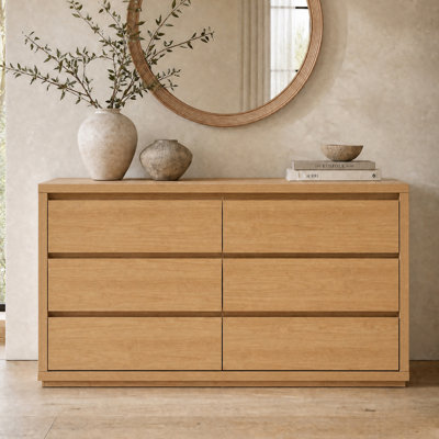 Fere 60" W 6-Drawer Dresser