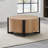 Amil Round Wood Table Set