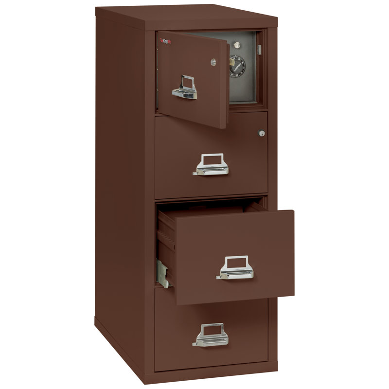 Legal 3 - Drawer File Cabinet, Brown