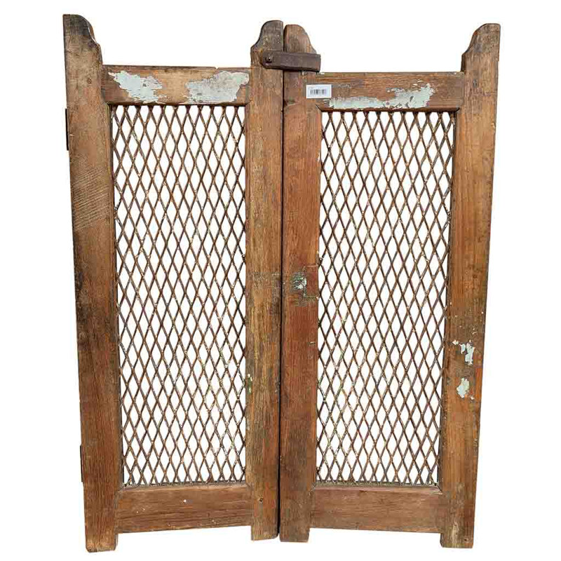 Brown Door with Handmade Finish Café Door