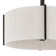 18'' 7-Blade Rope Ceiling Fan With Light Kit And Remote Control