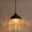 Lustre en cristal pour îlot de cuisine à 1 lumière Duilia