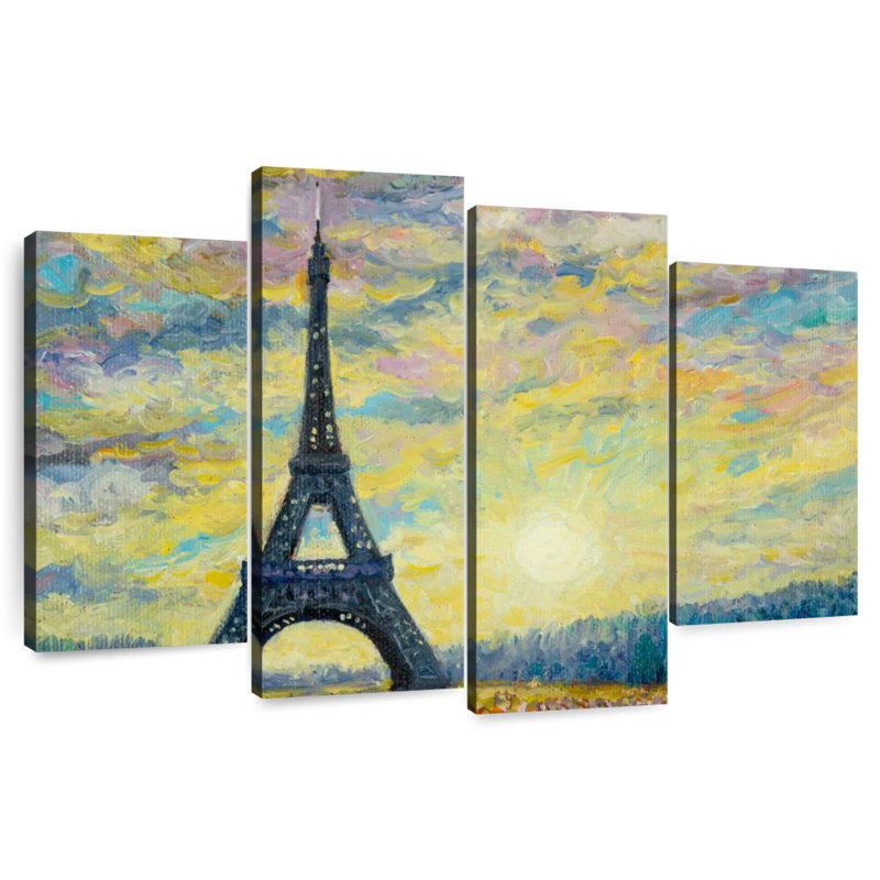 Lilie Eiffel Tower, 27'' H x 43'' W
