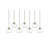 54 Inch Pendant Clear Shade-90670328