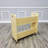 Wood Book Cart Library Cart Pew Cart Magazine Rack Moving Cart Rolling Storage Cart 32X30X13"