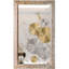 Miroir mural rustique en bois massif, miroir de coiffeuse de style ferme, finition brûlée-1738275310