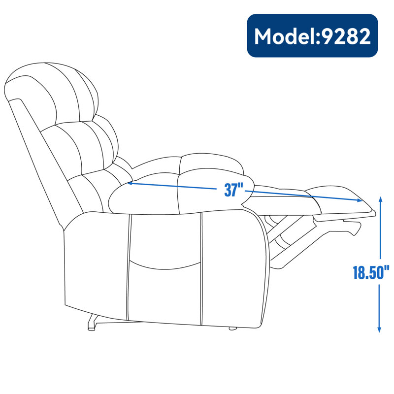 Fauteuil inclinable surdimensionné en chenille grise à deux moteurs thermiques pour le confort des personnes âgées